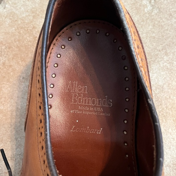 Allen Edmonds Stuttgart Wingtip Oxford Shoes Classic - Picture 6 of 11